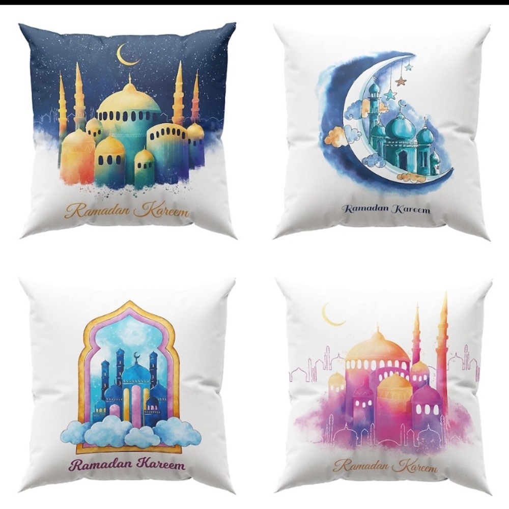 Ramadan decorations pillows case 4 for $25